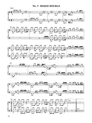 6 Duets for Drumsets - Bomhof Gert - Partition